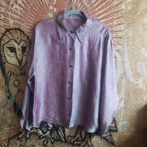 TRIPPY, handmade silk blouse.